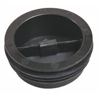TRAP-TITE Waterless Trap Seal: 3 in Overall Dia, 1 1/4 in Overall Ht, Polypropylene/Silicone, Black (MPN 69430)