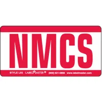 Expedited Handling Marking: NMCS, 2 in x 4 in, White, 500 PK (MPN L93)