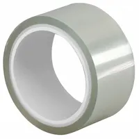 3M Transfer Tape: 1 in Wd, 5 yd Lg, 2 mil Thick, Polyester Film, Acrylic, Transparent (MPN 502FL)