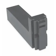 This CNC-type knurling holder is designed for use in CNC lathes and turning centers to create patterned textures on workpiece surfaces. It features a 1-1/4 in shank width, 5 in shank length, and 5-3/8 in overall length, providing rigid support for knurling wheels during precision metalworking operations.