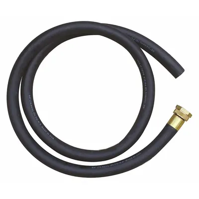 SPEAKMAN A-5H Faucet Connector Hose, 5 ft, 3/4 in GHT Brass Fittings - Faucet Connectors