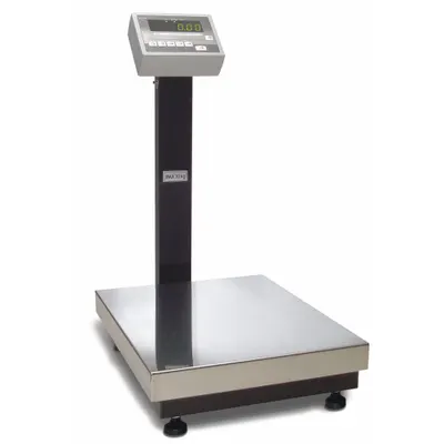 TORBAL Industrial Bench Scale: 23 5/8 in x 19 1/8 in, Not IP Rated, Column-Mounted - Bench Scales with Column-Mounted Indicator