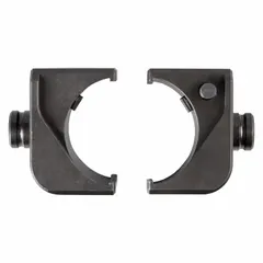 This die adapter allows 12T Kearney crimpers to accept U-die sets. It is used in electrical utility and industrial applications for crimping connectors onto cables.