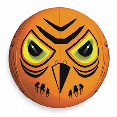 The BIRD-X T-EYES+ is an outdoor visual bird deterrent made of orange vinyl. Its reflective eye pattern mimics a predator to discourage birds from roosting or nesting. Suitable for use at industrial facilities, warehouses, and loading docks. Requires no power or chemicals.