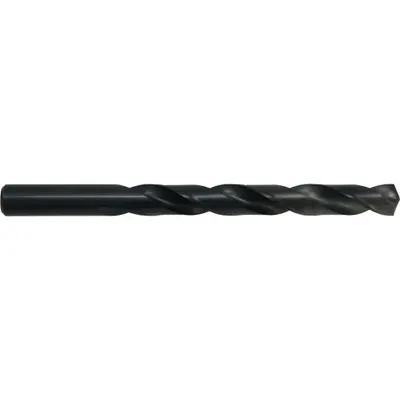 CHICAGO-LATROBE Jobber Length Drill Bit: #4, 135° Split Point, Black Oxide HSS - NAS-Spec High-Speed Steel Jobber-Length Drill Bits for Aerospace