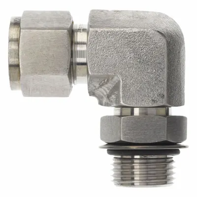 BRENNAN INDUSTRIES NS6801-06-06-NWO-SS Clean & Bagged - Clean & Bagged Single-Ferrule Stainless Steel Fittings