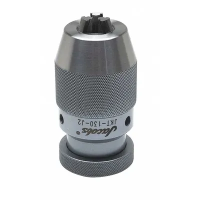 JACOBS Drill Chuck: JT6, 1/32 in to 33/64 in Capacity - High-Torque Taper-Mount Keyless Drill Chucks