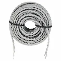 POWERTWIST STANDARD Adjustable Link Round Belt: Gray, 9/16 in Dia, For 5 5/8 in Min Pulley Dia, 50D (MPN 0451200)
