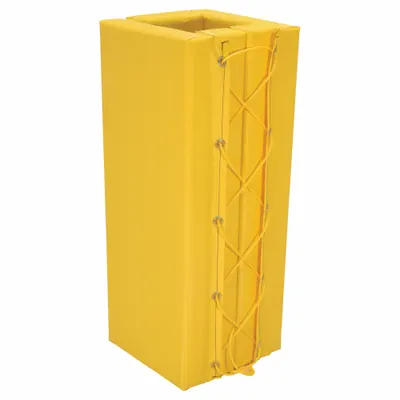 OEM Column Protector: 7 in - Column Protectors with I-Beam & H-Beam Centers
