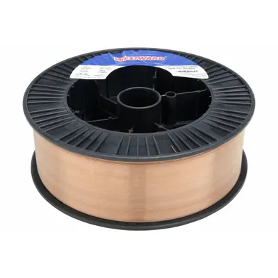 WESTWARD Welding Wire: Carbon Steel, ER70S-7, 0.035 in, 44 lb - ER70S-7 MIG Welding Wire