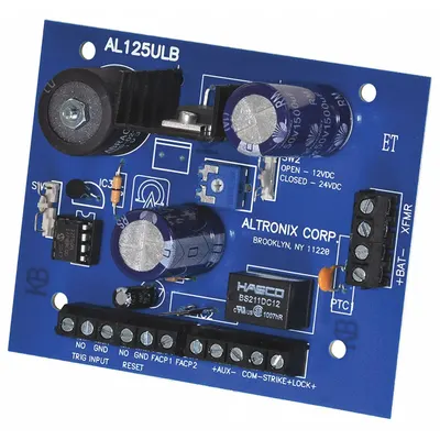 ALTRONIX Power Supply 2Out 12Dc Or 24Dc @ 1A: Power Supply - Power Supply Boards