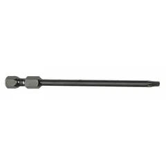 Impact-rated Torx bit with T15 size, standard hex shank, and S2 steel construction. Suitable for driving T15 fasteners in industrial assembly, automotive repair, and maintenance tasks using impact drivers. Sold as a 5-pack.