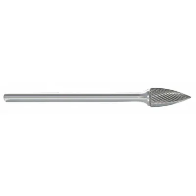OEM APPROVED VENDOR Single-Cut Pointed-End Tree Bur - Single-Cut Pointed-End Tree Burs