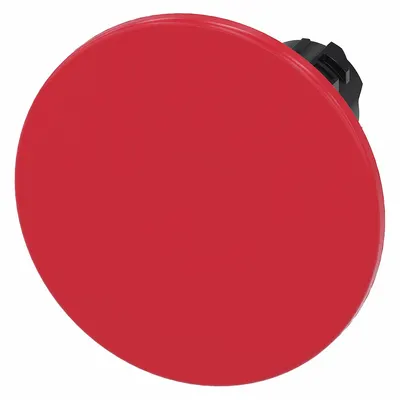 Siemens Mushroom Head Push Button: Red, 22 mm Mounting Size, Non-Metallic - Mushroom-Head Push-Button Operators