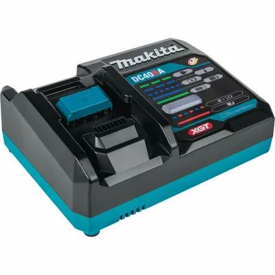 MAKITA Battery Charger: Single-Port Charging, For 40V DC, 5 Ah Charged in 1-Hour - Makita Battery Chargers