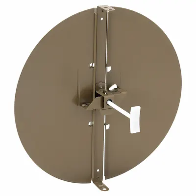 OEM 12"dia Steel Snap-On Control Damper: For 12 in Nominal Duct Dia - Dampers