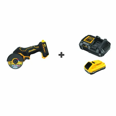 DW 3IN COMPACT CUT OFF TOOL BARE (MPN DCS438B/DCB2104C) - DEWALT Cordless Cut-Off Tools