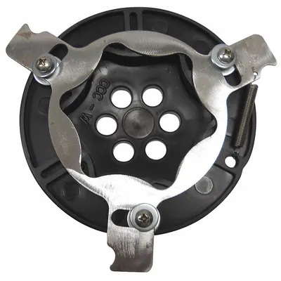 DIAMABRUSH Clutch Plate: 5 in Dia, 12 in_13 in_15 in_16 in_17 in_19 in Fits Machine Size - Clutch Plates