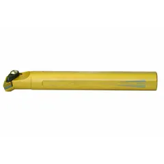 Indexable boring bar for internal machining operations including boring, facing, and contouring. Designed for use with indexable inserts to achieve tight tolerances and surface finish in metalworking applications.