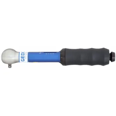 GEDORE Micrometer Torque Wrench: Newton-Meter, 1/4 in Drive Size - Ratcheting Micrometer Torque Wrenches