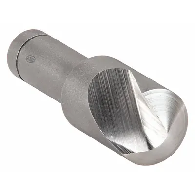 KEO 110° Single-Flute Countersink, 2 in Body Dia, 3/4 in Shank, Cobalt Steel - Fast-Cutting Single-Flute Countersinks