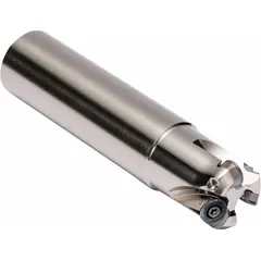 This KYOCERA indexable profiling end mill is designed for profiling, contouring, and finishing operations in metalworking. It is suitable for creating smooth curved surfaces and reducing stress concentrations on machined parts. Typical applications include mold and die making, aerospace, and automotive manufacturing.