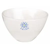 Crucible: 50 mL Capacity - mL, 61 mm Dia, 37 mm Overall Ht, Glazed, Porcelain, Autoclavable (MPN JCL050)