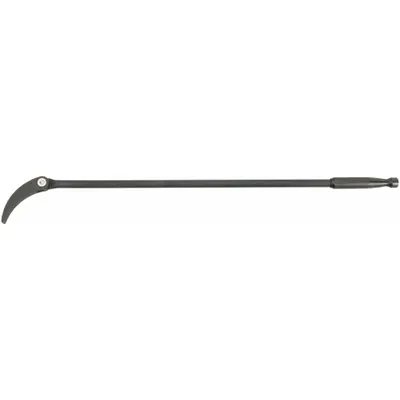 GEARWRENCH Indexable Pry Bar: Wedge End, 24 in Overall Lg, 7/8 in Bar Wd, 6 in End Wd - Rolling-Head Pry Bars