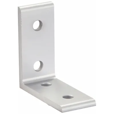 FATH INC. Connection Angle: Connection Angle, 15 Series, 76 mm x 34 mm x 6 mm, For 8 mm Slot Wd - Inside Corner Brackets