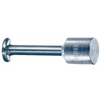 Steel bolt seal with 5/16 in diameter, 3 in bolt length, and 3 in clearance. Supplied in a 100-pack. Random-coded for tamper-evident security. Used for sealing cargo containers, trailers, and other high-value assets