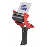 This pistol-grip mousetrap-style tape dispenser from TAPE LOGIC is designed for tape with a maximum width of 3 inches and a 3-inch core diameter. The pistol handle grip enables one-handed operation, making it suitable for packaging, shipping, and industrial sealing applications where efficient tape application is required