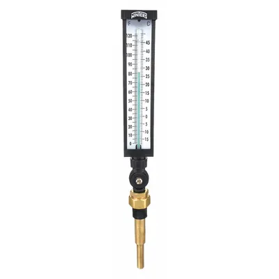 WINTERS Lead-Free Adjustable-Angle Thermometer with Thermowell