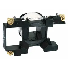 This replacement coil is designed for use with Dayton 25 to 32A IEC contactors. It operates at 240V AC and serves as a direct replacement component to restore switching functionality in motor control and lighting circuits.