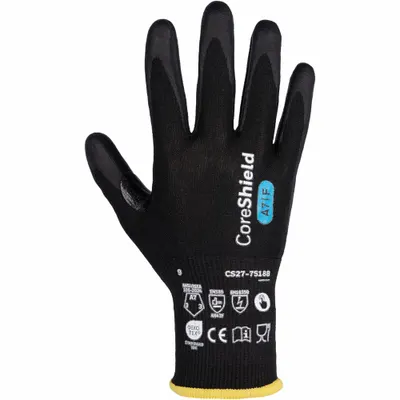 PIP GLOBAL SAFETY Heavy-Duty Cut-Resistant Gloves with Nitrile Coating, 2XL (8)