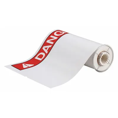 BRADY Danger Precut Label Roll - Brady Danger Precut Label Rolls