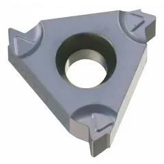 Carbide insert for internal threading with UN thread form. Used for precision thread cutting in machining operations, suitable for general manufacturing applications.