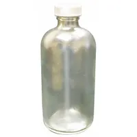 APPROVED VENDOR Sampling Bottle: 500 mL, Colorless, 53-400 mm, Polypropylene, 12, PTFE, Type III
