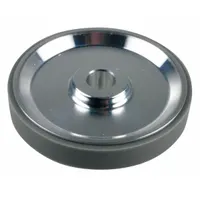 Measuring Wheel: For Use With Encoder, Aluminum, 10 mm Mounting Hole Dia, Center, Screw Mount (MPN E60112)