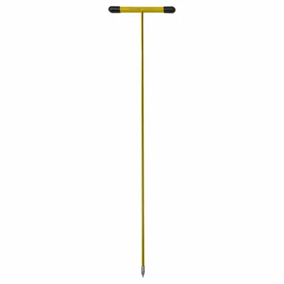 NUPLA Soil Probe: 48 in Shaft Lg, Fiberglass Shaft, 1/2 in Shaft Dia, Zinc Metal Tip - Soil Probes
