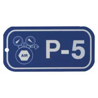 BRADY Lockout Tag: None/ No Header, P-5, Polystyrene, English, Plastic, Holes (MPN 105698)