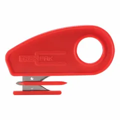 The PELICAN CUTTER is a cutting tool designed for trimming and shaping foam inserts used in protective cases. It features a blade width of 1/4 inch and a blade length of 1 7/8 inches. This tool enables precise customization of foam to securely fit equipment during transport or storage.
