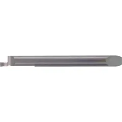 Micro face grooving bar for precision grooving on lathes and CNC machines. Used to create narrow grooves on workpiece faces in general machining applications requiring tight tolerances and fine surface finishes.