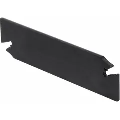 Cut-off blade for parting operations on lathes and automatic screw machines. Designed for use with compatible tool holders to perform clean cutting of workpieces in general metalworking applications.