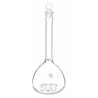 KIMBLE Volumetric Flask: 500 mL, Colorless, Conical, A, +/-0.20 mL, Includes Closure (MPN 92812G-500)