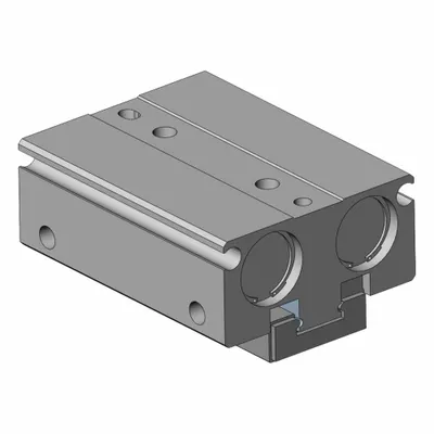 SMC Air Gripper: 20 mm Stroke Lg, 14.5 psi to 101.53 psi, 101.53 psi Max Op Pressure - Two-Finger Parallel Grippers