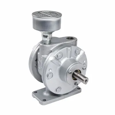 GAST Air Motor: 4 hp, 84 in-lb Torque, 3,000 RPM, 130 cfm, Foot, 1/2 in NPT - Rotary Vane Air Motors