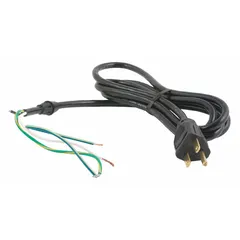 Replacement power cord for Master Appliance heat tools and industrial equipment. Rated for 220V operation. Designed for use with models 10009 and 5PYR3.
