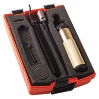 SHAVIV Deburring Tool Kit: E200/E300/F12 Blade, Classic Aluminum Handle (MPN 154-00056)