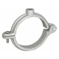 Split-Ring Hanger: Swivel Loop, Electro-Galvanized Cast Iron, For 1 1/2 in Pipe (MPN 4550150EG)