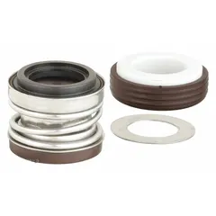 Mechanical seal and seat assembly designed to prevent fluid leakage between rotating and stationary components in pumps and rotating equipment. Compatible with Dayton brand equipment and model 4KHN3. Suitable for industrial maintenance and repair applications.